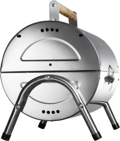 BBQ Collection Houtskoolbarbecue - Cilinder - Chroom -Beste Thuiskeuken 1024x1200