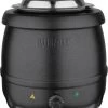 Buffalo Soepketel 10 Liter - Verstelbare Warmteregelaar - Zwart -Beste Thuiskeuken 1043x1200
