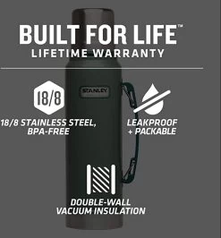 Stanley The Legendary Classic Bottle 1,40L - Thermosfles - Hammertone Green -Beste Thuiskeuken 1113x1200 4