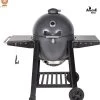 Apache Grill 21 Inch Kamado BBQ Egg | Houtskool | Zwart | Ø 50cm Grill Oppervlak | Dubbelwandig & Geïsoleerd -Beste Thuiskeuken 1141x1200