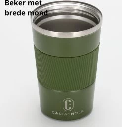 Castagnola Design RVS Koffiebeker To Go - Groen - 380ml - Thermosbeker - Theebeker 18 Castagnola Design RVS Koffiebeker To Go - Groen - 380ml - Thermosbeker - Theebeker -Beste Thuiskeuken 1154x1200 2