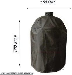 Merkloos Kamado BBQ Large Beschermhoes Cover Tot 25" Inch - Hoes Zwart Groot - O.a. Big Green Egg, Grill Guru, Kamado Joe Classic, Patton, The Bastard, Takumi, Tarrington House 8 Merkloos Kamado BBQ Large Beschermhoes Cover Tot 25" Inch - Hoes Zwart Groot - O.a. Big Green Egg, Grill Guru, Kamado Joe Classic, Patton, The Bastard, Takumi, Tarrington House -Beste Thuiskeuken 1155x1200 1