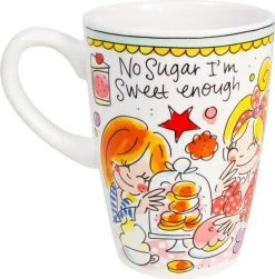 Blond Amsterdam Even Bijkletsen Beker XL 500 Ml - Mint Rand -Beste Thuiskeuken 1183x1200 5