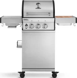 Burnhard Gas BBQ FRED JR. Deluxe - 2 Branders - Incl. Keramische Infraroodbrander & Afdekhoes - Deluxe -Beste Thuiskeuken 1192x1200 5