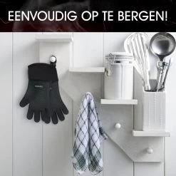 Sense Of Taste Ovenwanten - 2 Stuks - Ovenhandschoenen - Hittebestendig - 230°C - Siliconen - Zwart - Koken - Extra Lang -Beste Thuiskeuken 1198x1200 21