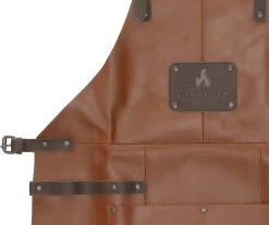 Goodman - BBQ Schort - Echt Leer - Leren Schort Man - Cognac Bruin -Beste Thuiskeuken 1200x1005 3