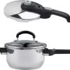 Tefal Secure 5 P25340 Snelkookpan - 3L - 2 Deksels