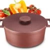 MOA Gietijzeren Braadpan - Inhoud 4,75 Liter - 26CM - Rond - Alle Warmtebronnen - Ook Voor Inductie - Gewicht 5,8 Kg - Bordeaux Rood - MC26BR 2 MOA Gietijzeren Braadpan - Inhoud 4,75 Liter - 26CM - Rond - Alle Warmtebronnen - Ook Voor Inductie - Gewicht 5,8 Kg - Bordeaux Rood - MC26BR -Beste Thuiskeuken 1200x1070