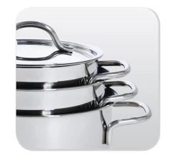 BK Profiline Kookpan Ø 14 Cm - RVS - Inductie 20 BK Profiline Kookpan Ø 14 Cm - RVS - Inductie -Beste Thuiskeuken 1200x1073