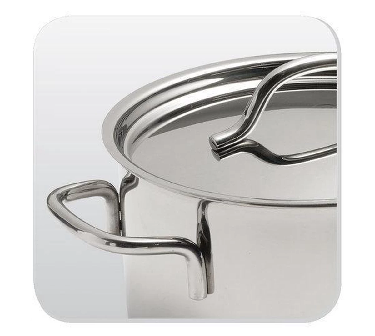 BK Profiline Kookpan Ø 14 Cm - RVS - Inductie 9 BK Profiline Kookpan Ø 14 Cm - RVS - Inductie - Afbeelding 7