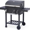 Alice's Garden Houtskool BBQ Bernard - Smoker - Verstelbare Houtskoolbak - Zwart -Beste Thuiskeuken 1200x1082 1