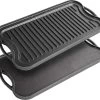 Nuovva Dubbelzijdig Gietijzeren Grillplaat - 50cm X 26cm 1 Nuovva Dubbelzijdig Gietijzeren Grillplaat - 50cm X 26cm -Beste Thuiskeuken 1200x1091