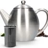 Vaja Valerie - Theepot Met Filter - Dubbelwandig - RVS - 1.2L 1 Vaja Valerie - Theepot Met Filter - Dubbelwandig - RVS - 1.2L -Beste Thuiskeuken 1200x1111 5