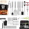 Saveur Royal® 35-delige Barbecue Gereedschapset In Roestvrij Staal - BBQ Grill Set Met Draagtas - Barbecuegerei-sets - Barbecue Accessoires Gereedschap - 35-delig 1 Saveur Royal® 35-delige Barbecue Gereedschapset In Roestvrij Staal - BBQ Grill Set Met Draagtas - Barbecuegerei-sets - Barbecue Accessoires Gereedschap - 35-delig -Beste Thuiskeuken 1200x1125 2