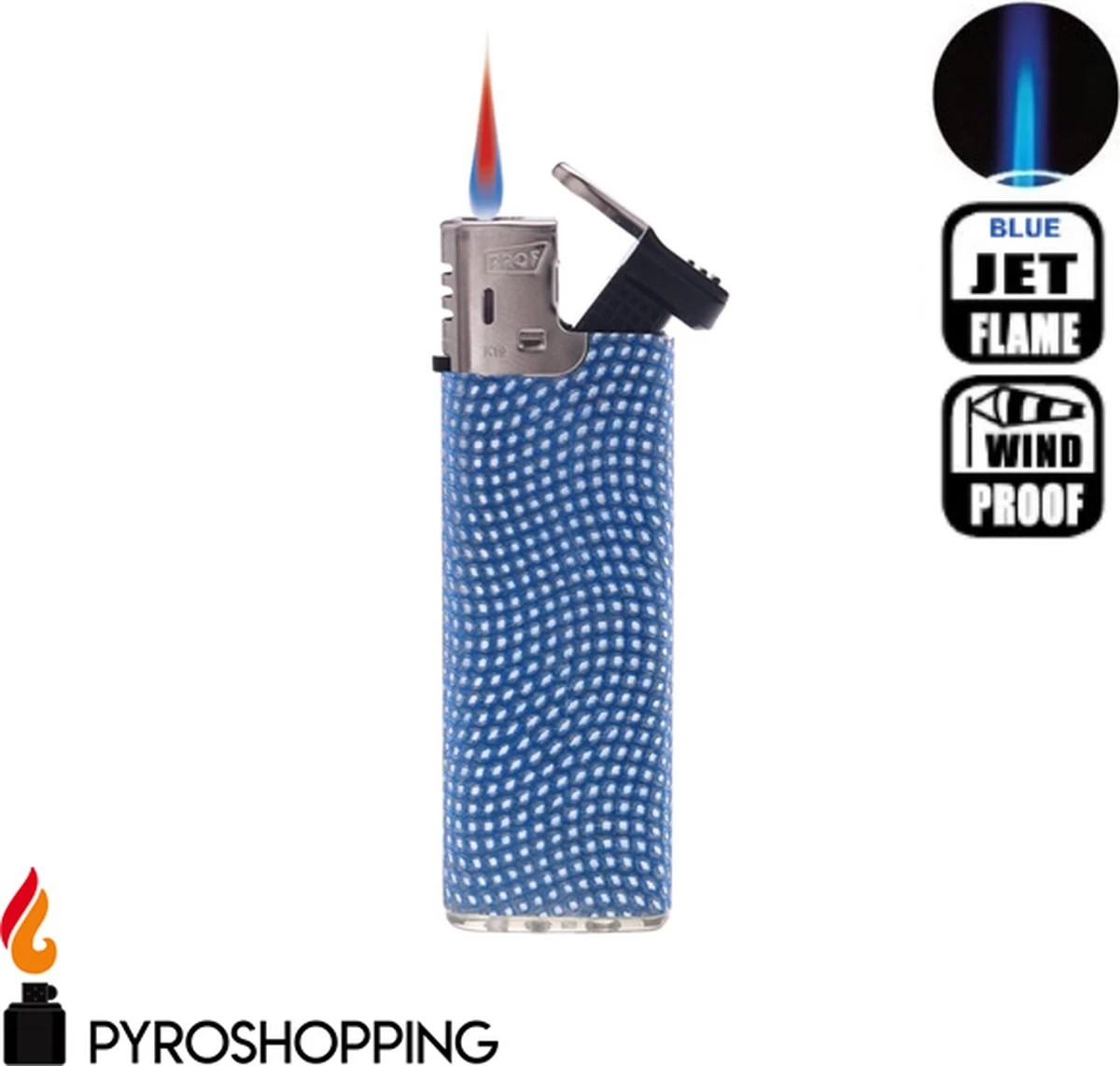 Pyroshopping Diamond Lighters – Set Van 5 Stuks – Navulbare Stormaanstekers - Windproof Gasaanstekers 5 Pyroshopping Diamond Lighters – Set Van 5 Stuks – Navulbare Stormaanstekers - Windproof Gasaanstekers - Afbeelding 3