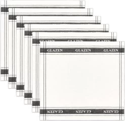 DDDDD Glazendoek / Poleerdoek - White - 6 Stuks -Beste Thuiskeuken 1200x1163 4