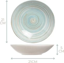 Cosy&Trendy Serviesset 24-delig Turbolino Blauw -Beste Thuiskeuken 1200x1190 3