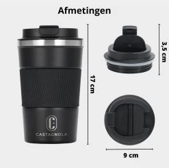 Castagnola Design RVS Koffiebeker To Go - Zwart - 380ml - Thermosbeker - Theebeker 17 Castagnola Design RVS Koffiebeker To Go - Zwart - 380ml - Thermosbeker - Theebeker -Beste Thuiskeuken 1200x1191 6