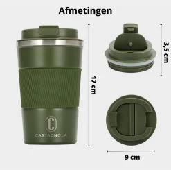 Castagnola Design RVS Koffiebeker To Go - Groen - 380ml - Thermosbeker - Theebeker 17 Castagnola Design RVS Koffiebeker To Go - Groen - 380ml - Thermosbeker - Theebeker -Beste Thuiskeuken 1200x1191 9