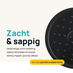 MOA Gietijzeren Braadpan - Inhoud 4,75 Liter - 26CM - Rond - Alle Warmtebronnen - Ook Voor Inductie - Gewicht 5,8 Kg - Bordeaux Rood - MC26BR -Beste Thuiskeuken 1200x1200 127