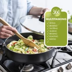 GreenPan Memphis Pannenset - 20-delig - Zwart - Inductie - PFAS-vrij 13 GreenPan Memphis Pannenset - 20-delig - Zwart - Inductie - PFAS-vrij -Beste Thuiskeuken 1200x1200 156