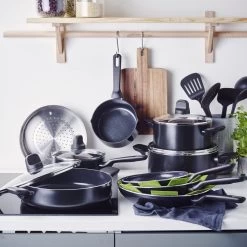 GreenPan Memphis Pannenset - 20-delig - Zwart - Inductie - PFAS-vrij 14 GreenPan Memphis Pannenset - 20-delig - Zwart - Inductie - PFAS-vrij -Beste Thuiskeuken 1200x1200 157
