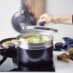 GreenPan Memphis Pannenset - 20-delig - Zwart - Inductie - PFAS-vrij 15 GreenPan Memphis Pannenset - 20-delig - Zwart - Inductie - PFAS-vrij -Beste Thuiskeuken 1200x1200 158