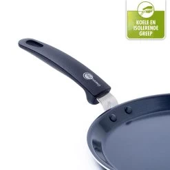 GreenPan Essentials Pannenkoekenpan 24cm - Zwart - Inductie - PFAS-vrij 18 GreenPan Essentials Pannenkoekenpan 24cm - Zwart - Inductie - PFAS-vrij -Beste Thuiskeuken 1200x1200 197