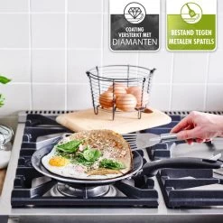 GreenPan Essentials Pannenkoekenpan 24cm - Zwart - Inductie - PFAS-vrij 20 GreenPan Essentials Pannenkoekenpan 24cm - Zwart - Inductie - PFAS-vrij -Beste Thuiskeuken 1200x1200 199