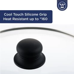 Westinghouse Hapjespan Inductie - Ø 32 Cm - Zwart Marmer - Met Deksel -Beste Thuiskeuken 1200x1200 308