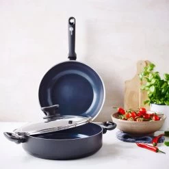 Greenpan Torino Keramische Hapjespan - 28 Cm - Met Glazen Deksel -Beste Thuiskeuken 1200x1200 40