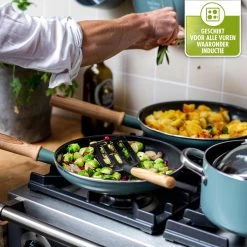 GreenPan Mayflower Wok - Ø 28 Cm - Keramisch - Inductie -Beste Thuiskeuken 1200x1200 45