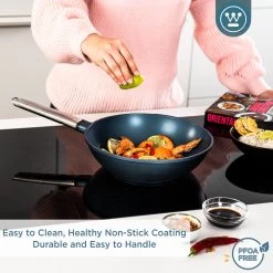 Westinghouse Performance Series - Wokpan Inductie - 28cm Luxe Wok Met Deksel - Blauw - Geschikt Voor Alle Warmtebronnen 16 Westinghouse Performance Series - Wokpan Inductie - 28cm Luxe Wok Met Deksel - Blauw - Geschikt Voor Alle Warmtebronnen -Beste Thuiskeuken 1200x1200 486