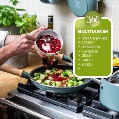 GreenPan Mayflower Wok - Ø 28 Cm - Keramisch - Inductie -Beste Thuiskeuken 1200x1200 50