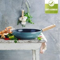 GreenPan Mayflower Wok - Ø 28 Cm - Keramisch - Inductie -Beste Thuiskeuken 1200x1200 54