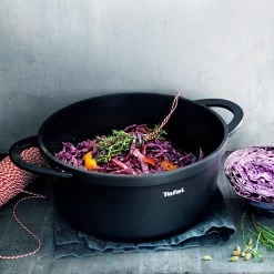 Tefal Trattoria Braadpan - Ø28 Cm - Inclusief Deksel -Beste Thuiskeuken 1200x1200 564