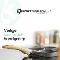 Culistar Pannenkoekenpan Inductie - Pancake Pan - Omeletpan - Omeletmaker - Eierpan - Inclusief Receptenboekje -Beste Thuiskeuken 1200x1200 57