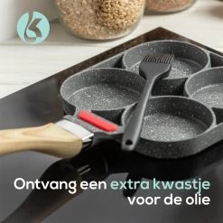 Culistar Pannenkoekenpan Inductie - Pancake Pan - Omeletpan - Omeletmaker - Eierpan - Inclusief Receptenboekje -Beste Thuiskeuken 1200x1200 63