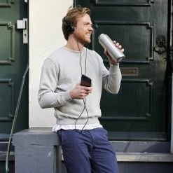 Mepal – Isoleerfles Ellipse 900 Ml – Houdt Je Drankje 12 Uur Warm En 24 Uur Koud – Natural Brushed – Geschikt Voor Bruiswater – Thermosfles – Lekdicht -Beste Thuiskeuken 1200x1200 690