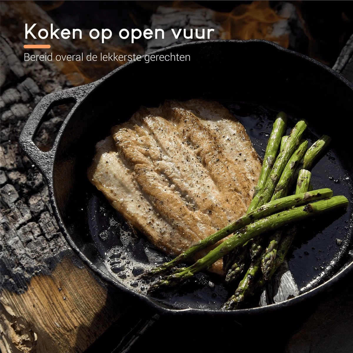 Ocina Gietijzeren Pan – ø30,5cm - Skillet - Koekenpan – Hapjespan – Koekenpan Inductie – Koekenpannenset - Gietijzeren Pan Bbq - Gietijzer 7 Ocina Gietijzeren Pan – ø30,5cm - Skillet - Koekenpan – Hapjespan – Koekenpan Inductie – Koekenpannenset - Gietijzeren Pan Bbq - Gietijzer - Afbeelding 5