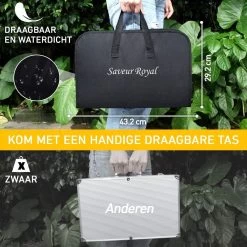 Saveur Royal® 35-delige Barbecue Gereedschapset In Roestvrij Staal - BBQ Grill Set Met Draagtas - Barbecuegerei-sets - Barbecue Accessoires Gereedschap - 35-delig -Beste Thuiskeuken 1200x1200 771