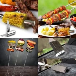 Saveur Royal® 35-delige Barbecue Gereedschapset In Roestvrij Staal - BBQ Grill Set Met Draagtas - Barbecuegerei-sets - Barbecue Accessoires Gereedschap - 35-delig -Beste Thuiskeuken 1200x1200 772