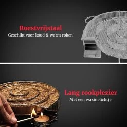 GrillX Cold Smoke Generator Met 1KG Appel Rookmot - 6 Liter - Smokerbox - RVS Rookbox - Rookgenerator - Koud Roken - BBQ Accesoires 8 GrillX Cold Smoke Generator Met 1KG Appel Rookmot - 6 Liter - Smokerbox - RVS Rookbox - Rookgenerator - Koud Roken - BBQ Accesoires -Beste Thuiskeuken 1200x1200 790