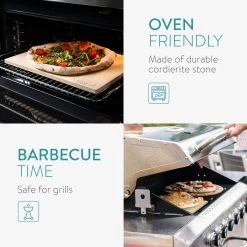 Navaris Pizzasteen XL Voor Oven En Barbecue - Rechthoekige Pizzaplaat 38 X 30 Cm - Inclusief Pizzaschep Met Extra Lang Handvat En Receptenboek 12 Navaris Pizzasteen XL Voor Oven En Barbecue - Rechthoekige Pizzaplaat 38 X 30 Cm - Inclusief Pizzaschep Met Extra Lang Handvat En Receptenboek -Beste Thuiskeuken 1200x1200 812