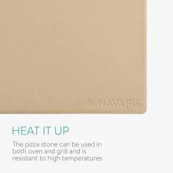 Navaris Pizzasteen XL Voor Oven En Barbecue - Rechthoekige Pizzaplaat 38 X 30 Cm - Inclusief Pizzaschep Met Extra Lang Handvat En Receptenboek 14 Navaris Pizzasteen XL Voor Oven En Barbecue - Rechthoekige Pizzaplaat 38 X 30 Cm - Inclusief Pizzaschep Met Extra Lang Handvat En Receptenboek -Beste Thuiskeuken 1200x1200 813