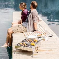 BBQ Collection Houtskoolbarbecue - Cilinder - Chroom -Beste Thuiskeuken 1200x1200 854