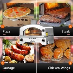 Bighorn Outdoor Edelstaal Gas Pizza Oven - Draagbare Gas Barbecue - Edelstaal -Model SRGG20001 14 Bighorn Outdoor Edelstaal Gas Pizza Oven - Draagbare Gas Barbecue - Edelstaal -Model SRGG20001 -Beste Thuiskeuken 1200x1200 892