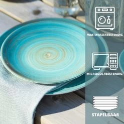 Cosy&Trendy Serviesset 24-delig Turbolino Blauw -Beste Thuiskeuken 1200x1200 959