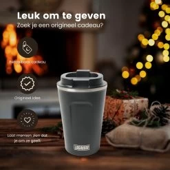 LaCardia Koffiebeker To Go Premium Zwart – Thermosbeker – Theebeker – 380ML – Herbruikbaar 16 LaCardia Koffiebeker To Go Premium Zwart – Thermosbeker – Theebeker – 380ML – Herbruikbaar -Beste Thuiskeuken 1200x1200 984