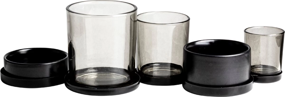 Gusta - Serveerset - Kandelaar - Tapas - Kaars - 35x12x10cm 3 Gusta - Serveerset - Kandelaar - Tapas - Kaars - 35x12x10cm